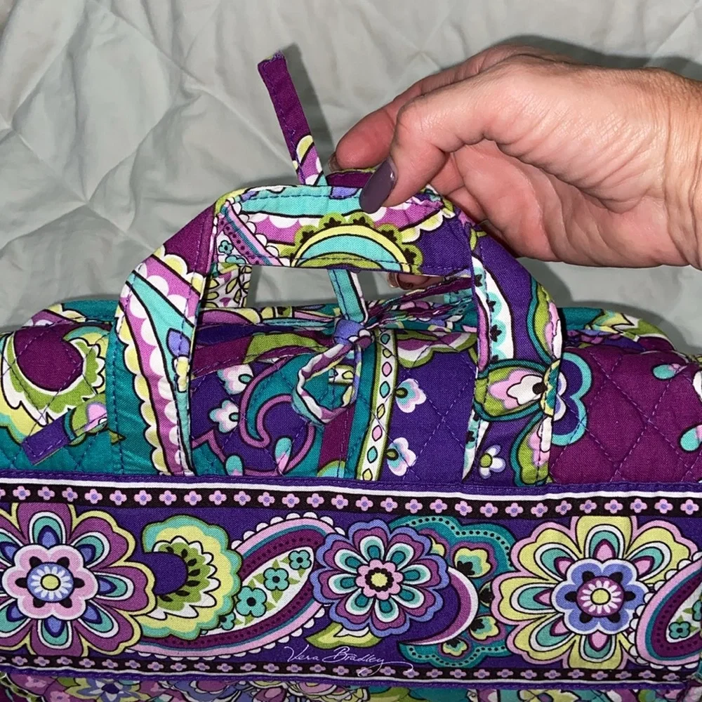 Vera Bradley Makeup Cosmetic Bag Organizer